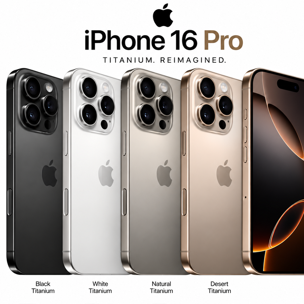 IPHONE 16 PRO Refurbished | Unlocked | 128GB/256GB/512GB.