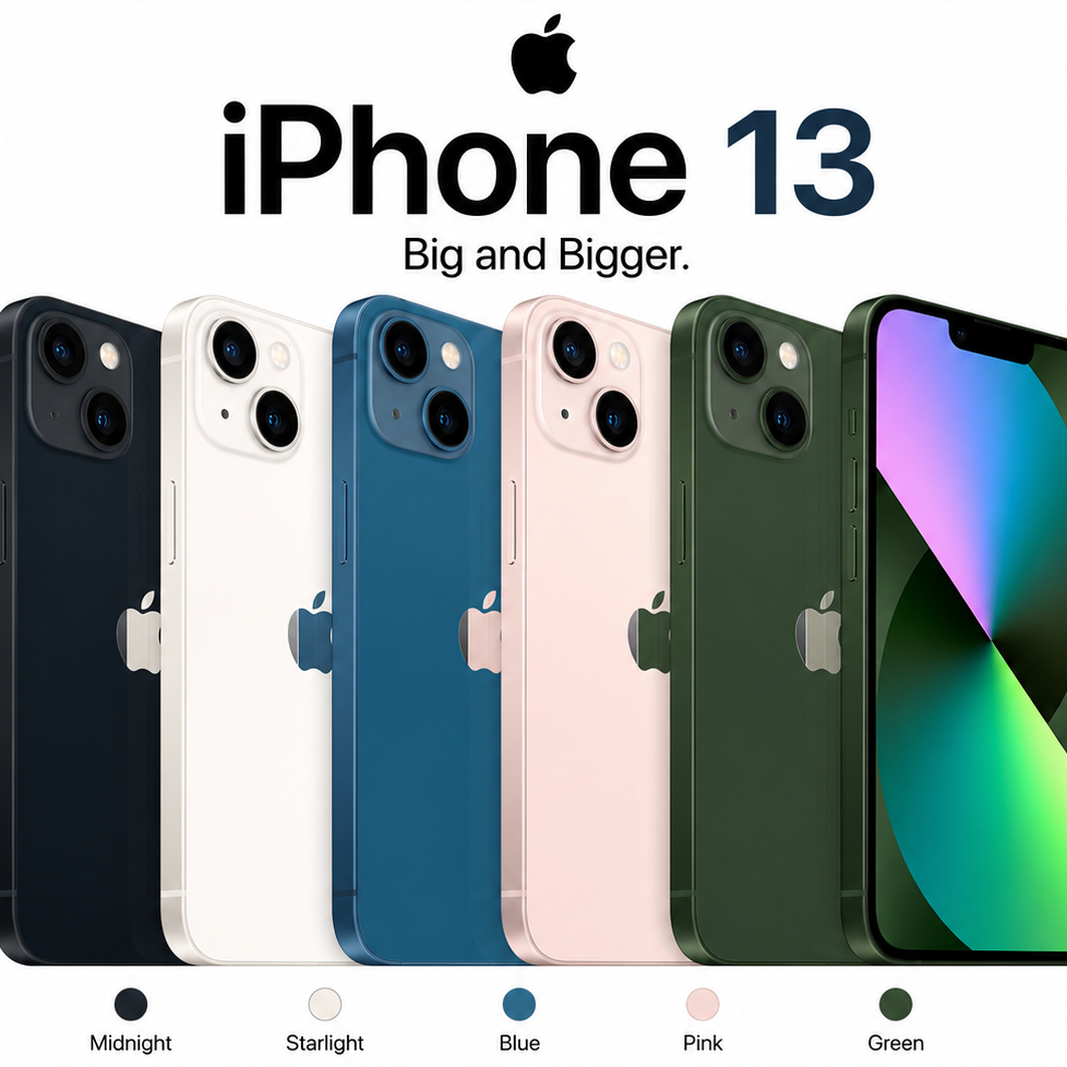 IPHONE 13 Refurbished | Unlocked | 128GB/256GB/512GB.